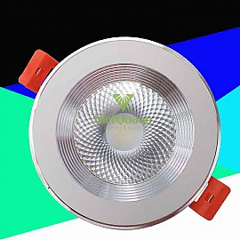 ÂM TRẦN COB VIỀN BẠC 7W VQATCOB05-7W-1