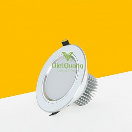 ÂM TRẦN 3 MÀU VIỀN BẠC 5W VQATB01-5W-3