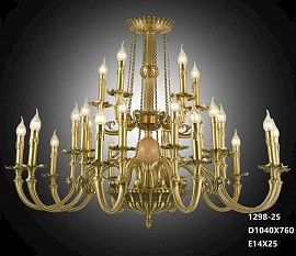 Đèn chùm đồng cao cấp VQCD1298-25