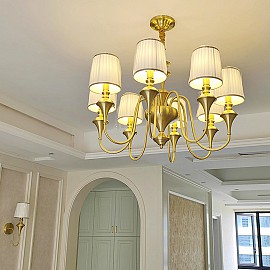 Đèn chùm đồng Indochine VQCHD3250-8