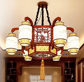 Đèn chùm gỗ VQCG1802