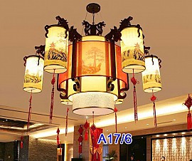Đèn chùm gỗ VQCGPA17-6