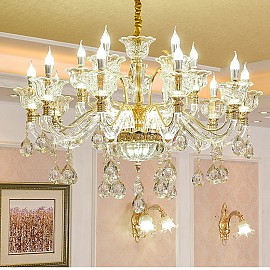 Đèn Chùm Pha Lê Cao Cấp VQCHHK 6176-15