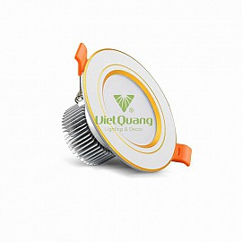 ÂM TRẦN 3 MÀU VIỀN VÀNG 5W VQATV01-5W-3