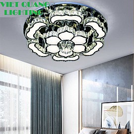 Đèn Mâm Ốp Trần Pha Lê VQOTPL35508-1