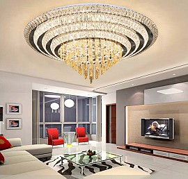 Đèn Mâm Ốp Trần Pha Lê VQOTPL23906-8