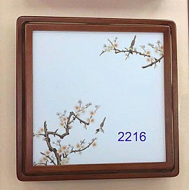 Đèn ốp trần gỗ cao cấp VQOTG2216