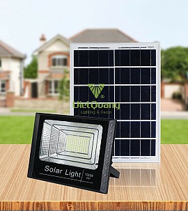 ĐÈN PHA LED NĂNG LƯỢNG MẶT TRỜI 100W