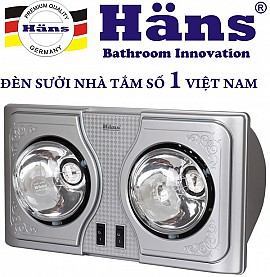 ĐÈN SƯỞI HANS 2 BÓNG H2B