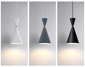 Đèn thả trang trí hình đồng hồ cát VQDTDHC175