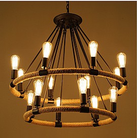 Đèn thả trang trí dây thừng VQDTCN6T8T