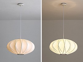 Đèn thả chao vải VQDTQBN400