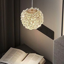 Đèn thả pha lê hình trái mâm xôi VQDTQN120