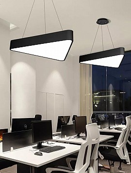 ĐÈN LED THẢ VĂN PHÒNG TRẮNG ĐEN VQDTVP600B