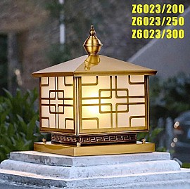 Đèn trụ cổng đồng VQ-TC6203