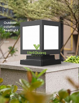 Đèn Trụ Cổng Tường Rào Năng Lượng Mặt Trời VQ-TC19