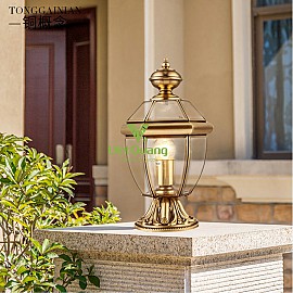 Đèn Trụ Cổng Đồng Thau VQ-TC6002