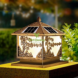 Đèn Trụ Cổng Tường Rào Năng Lượng Mặt Trời VQ-TC17