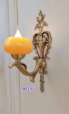 Đèn tường đồng chao đá VQTDX9033-1
