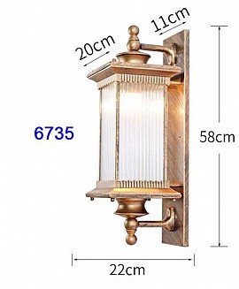 Đèn Tường Ngoài Trời VQDTNT6735