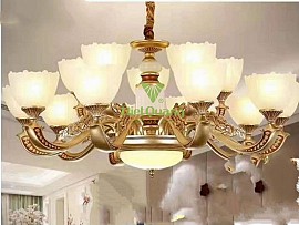 Đèn Chùm Mạ Đồng VQCHHK9610-15