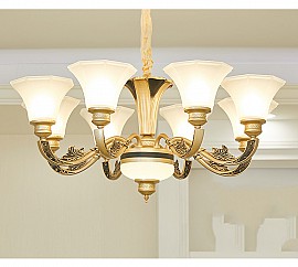 Đèn Chùm Mạ Đồng VQCHHK9606-8