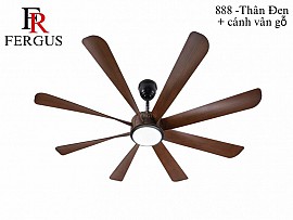 Quạt trần 8 cánh cao cấp siêu mát siêu êm  FR888