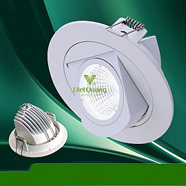 ĐÈN ÂM TRẦN XOAY GÓC 360 ĐỘ CAO CẤP 3 MÀU