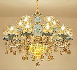 Đèn Chùm Pha Lê Cao Cấp VQCHHK3000-12