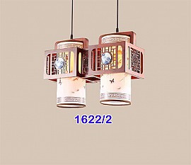 Đèn thả lồng gỗ VQDLG1622-2